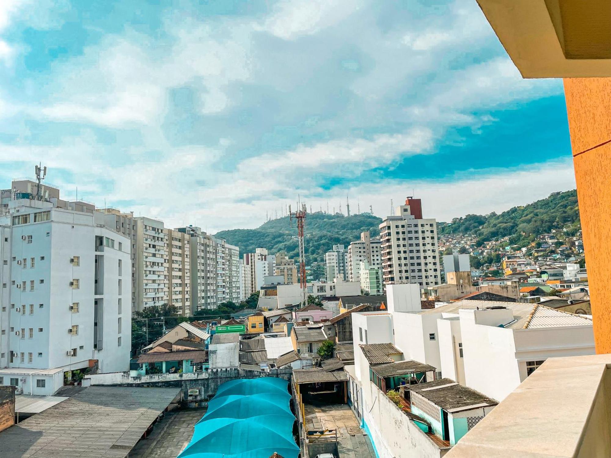 Studio No Centro: Piscina, Academia E Garagem N209 Флорианополис Экстерьер фото
