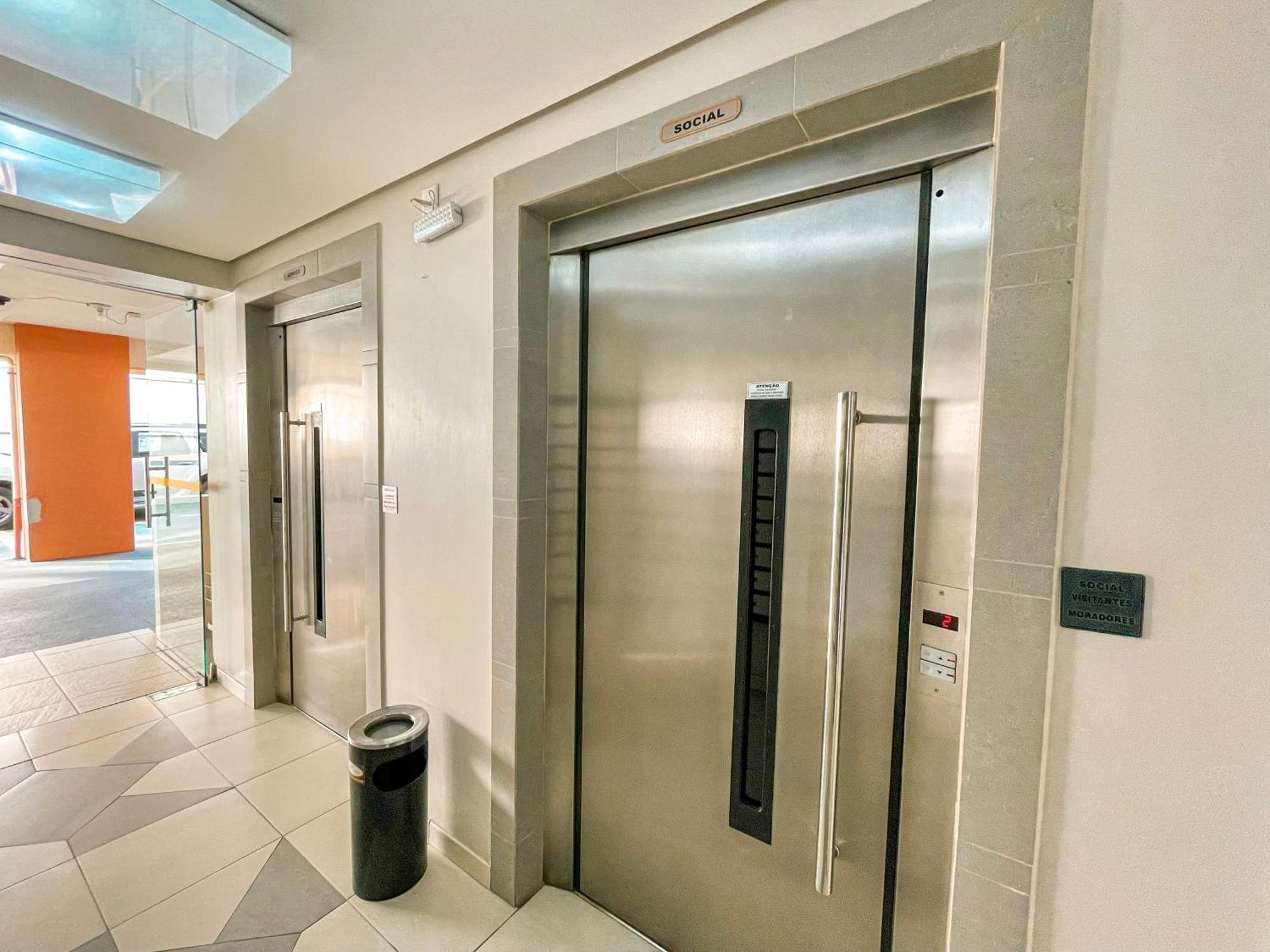 Studio No Centro: Piscina, Academia E Garagem N209 Флорианополис Экстерьер фото