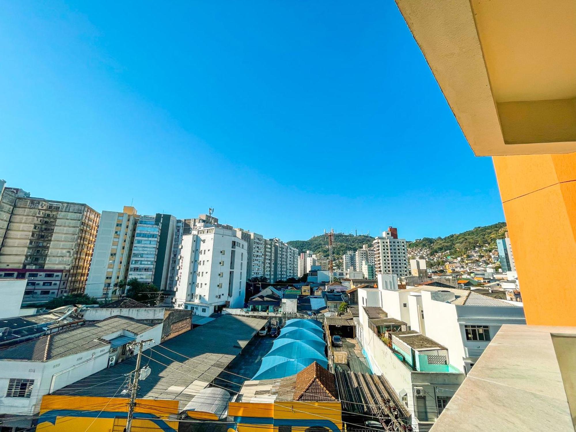 Studio No Centro: Piscina, Academia E Garagem N209 Флорианополис Экстерьер фото